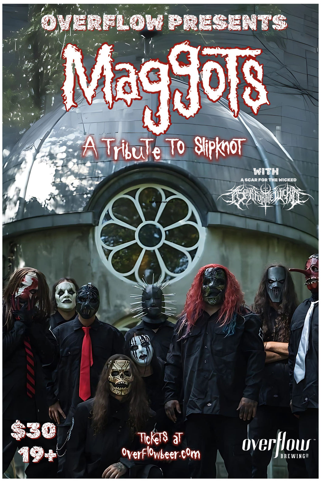 Maggots - A Tribute to Slipknot w/ A Scar for the Wicked