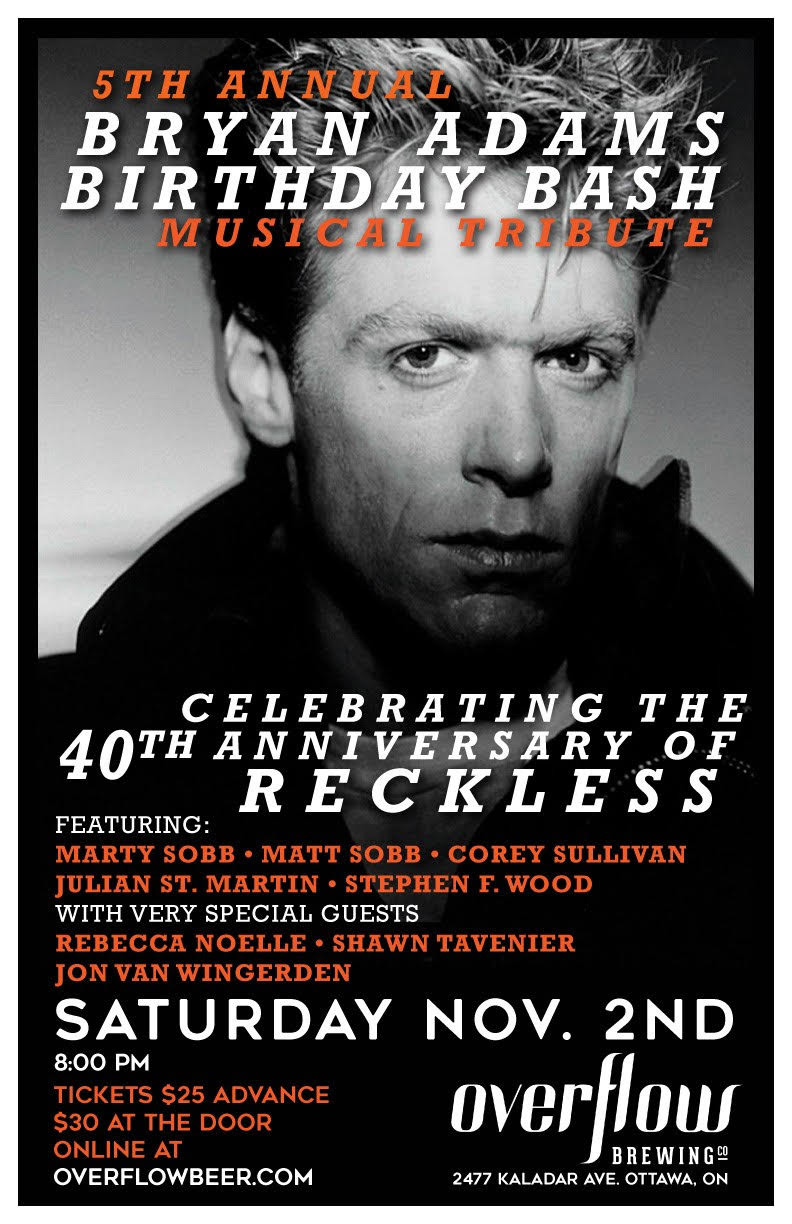 Bryan Adams - 5th Annual Birthday Musical Tribute