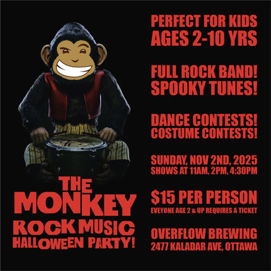 MONKEY ROCK MUSIC - Halloween Party