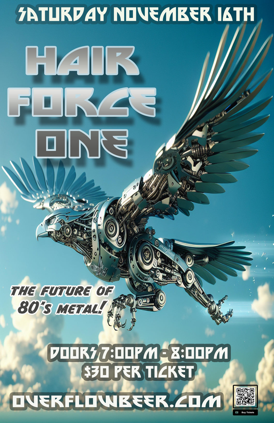 HAIR FORCE ONE - The Future of 80's Metal