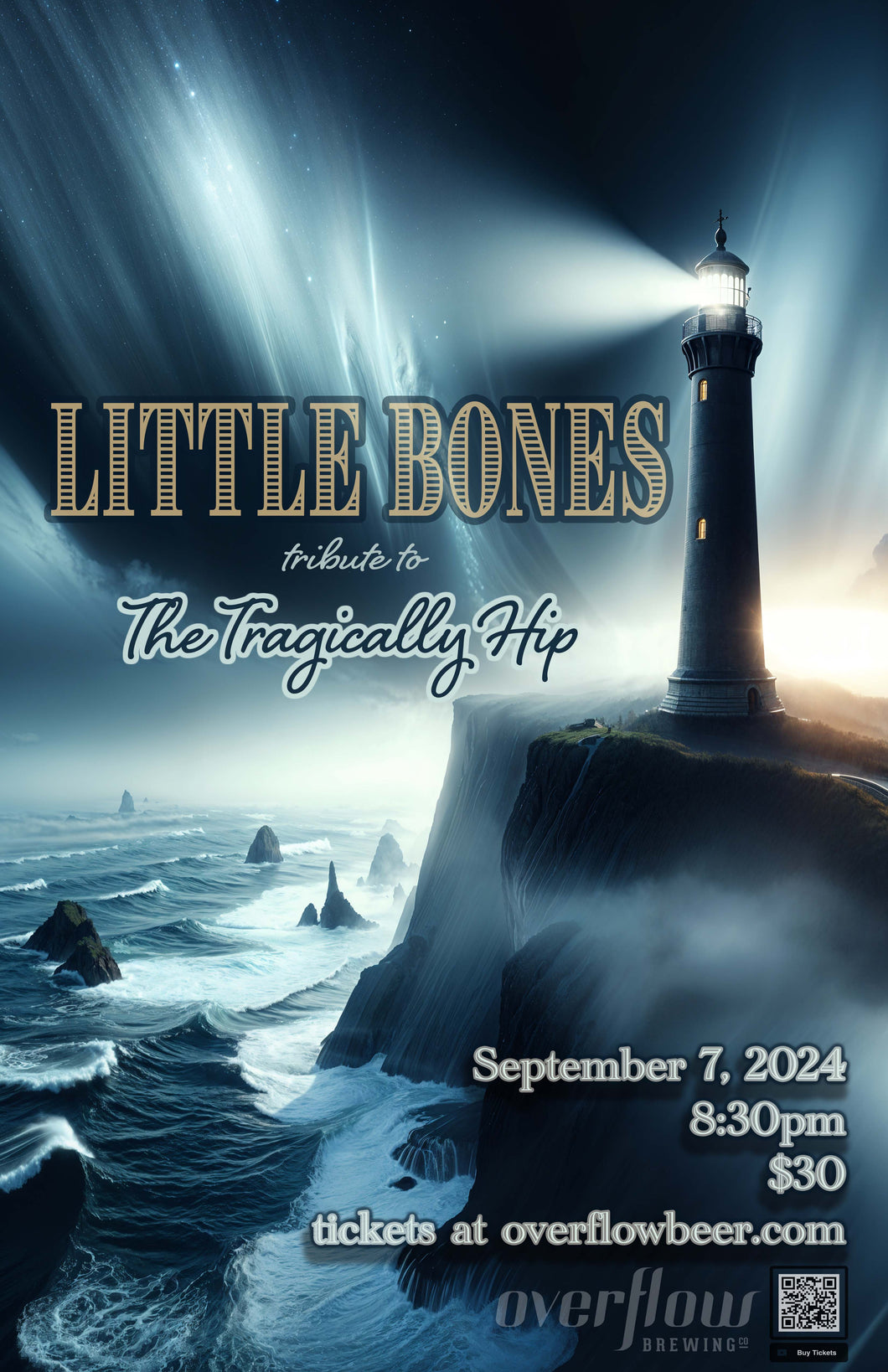 LITTLE BONES - Tribute to The Tragically Hip - September 7, 2024