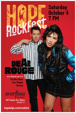 2nd Annual HOPE RockFest w/ DEAR ROUGE