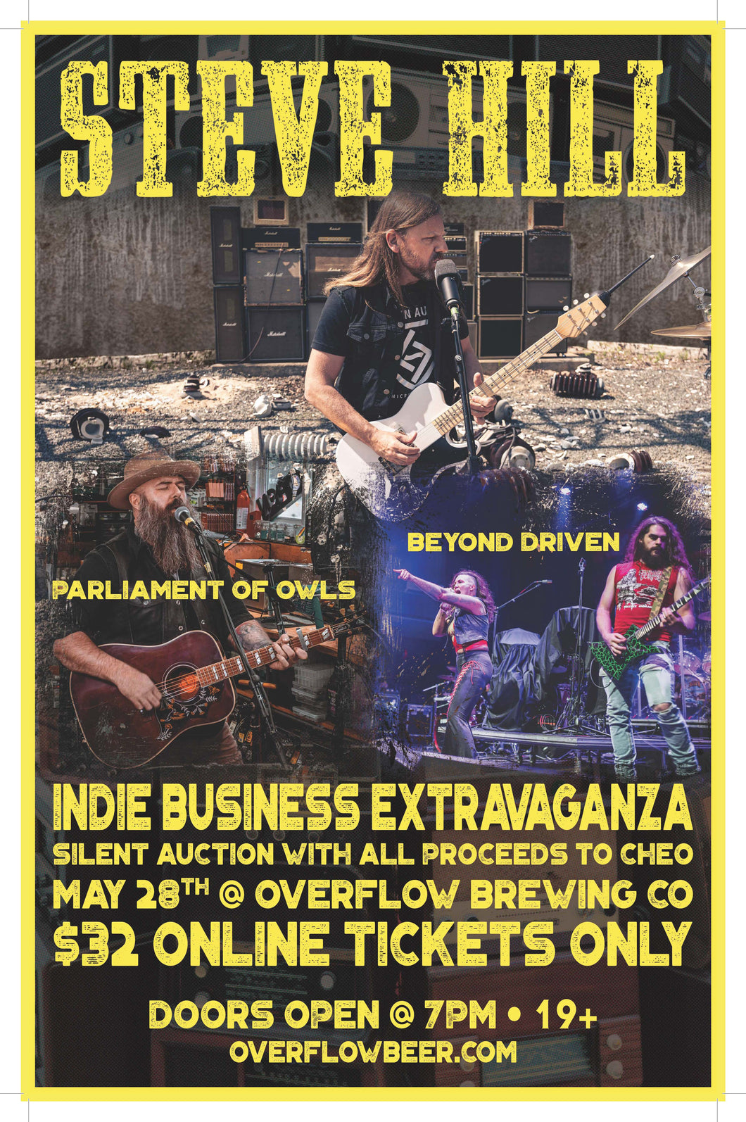 Steve Hill, Parliament of Owls and Beyond Driven