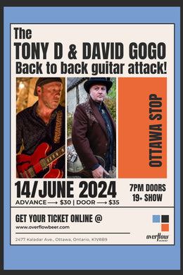 Tony D & David Gogo — Back to Back Guitar Attack