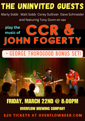 UNINVITED GUESTS - CCR / John Fogerty Tribute