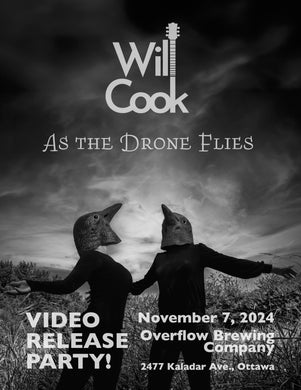 Will Cook - As The Drone Flies - Concert and Video Release Party