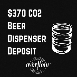 CO2 Beer Dispenser Deposit Beer Overflow Brewing Company 