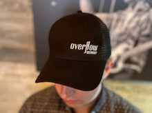 Load image into Gallery viewer, Overflow - Unisex Caps Merchandise Overflow Brewing Company All Black 
